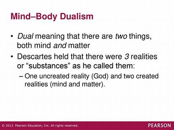 Dualism Mind-body