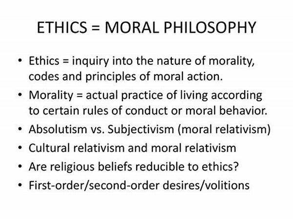 Moral Philosophy