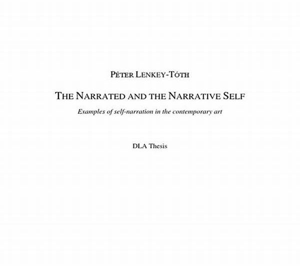 Self-narration